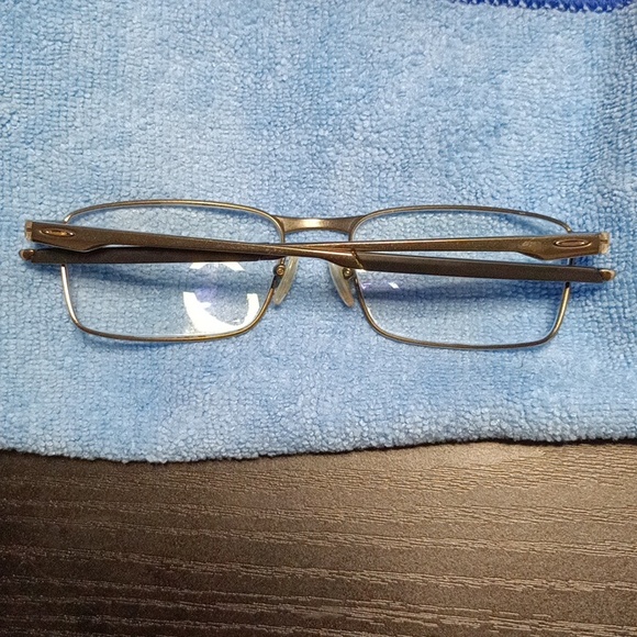 Oakley Eyeglasses Frames Fuller OX3110-0352 Pewter Rectangular Authentic - Picture 2 of 5